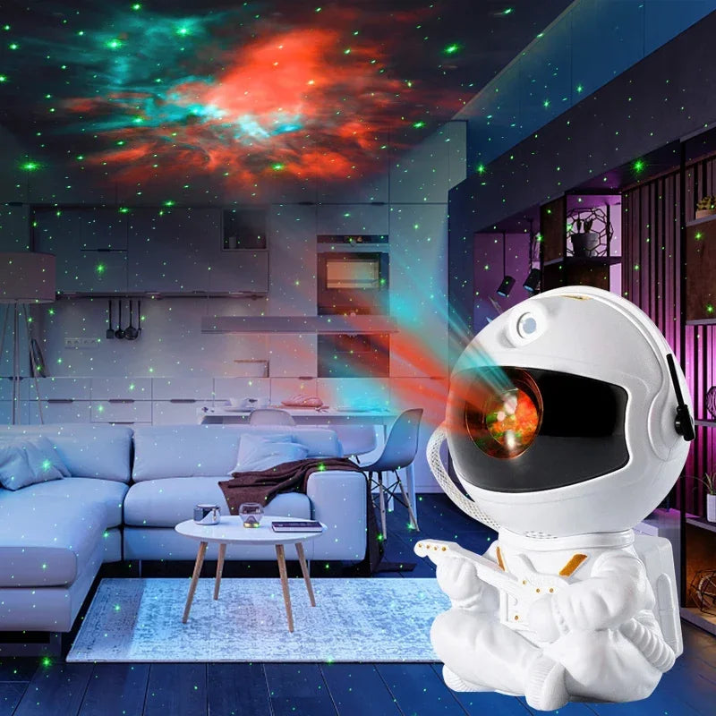 Luminária Projetor Astronauta