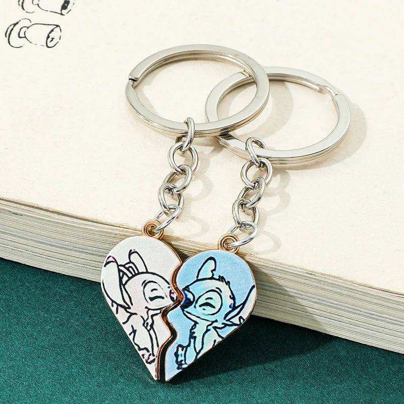 Corações Conectados: Colares do Stitch