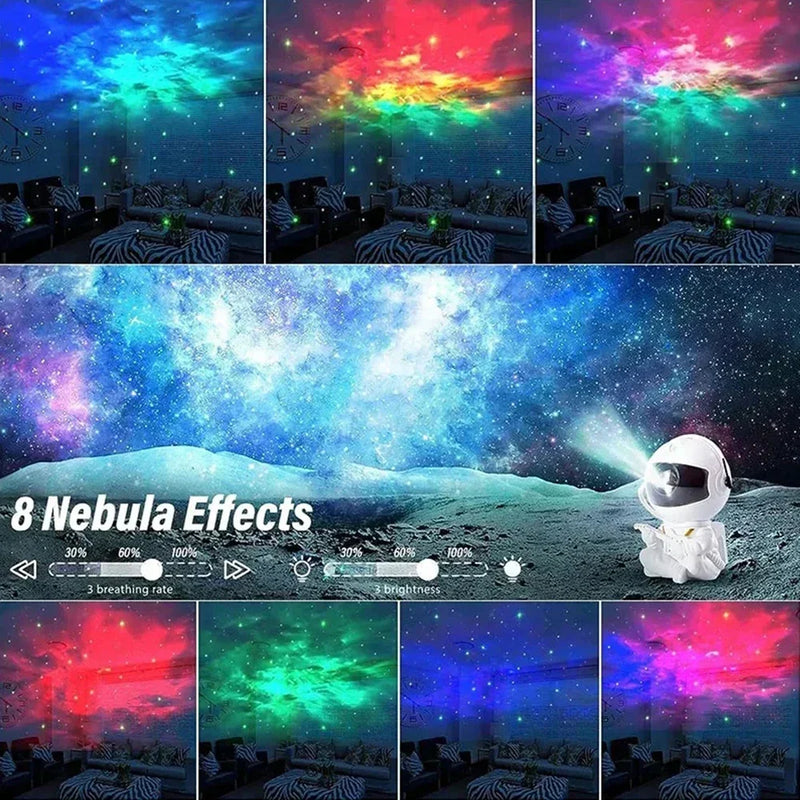 Luminária Projetor Astronauta
